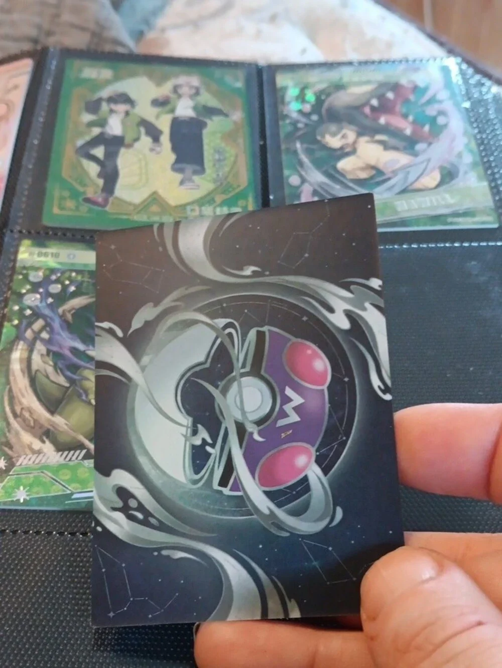 Pokemon Trading Card - Blue, White, Red Colors